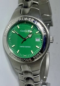Reloj Celtic FC Scottish Premier League Winners 2003 edición limitada de uno - Imagen 1 de 6
