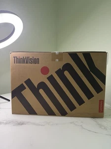 Lenovo ThinkVision P24q-30 23.8" 2560x1440p QHD LCD Monitor, Black 63B4GAR6US - Picture 1 of 7