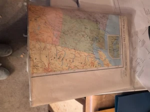 United States Giants Colorprint Karte 50x38 Nr 9578 American Map - Bild 1 von 1