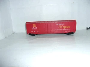 D9 (HO) Tyco , 50' Steel Box Car, ATSF #49277 El Capitan Road - Picture 1 of 5