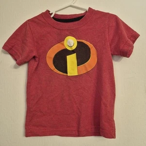 Maglietta Incredibili Ragazze Ragazzi 2T Rosso Giallo Nero Jack Jack Dash Violet Shirt - Foto 1 di 5