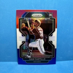 IVAN CASTILLO - 2022 Panini Prizm Red White Blue Rookie Card #193 - Picture 1 of 2