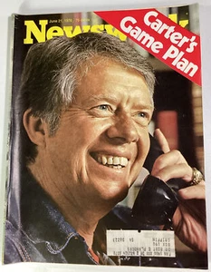 Newsweek Magazine 1976 Rare Ads Jimmy Carter Mars Skateboards ATL Mideast Sony - Picture 1 of 24