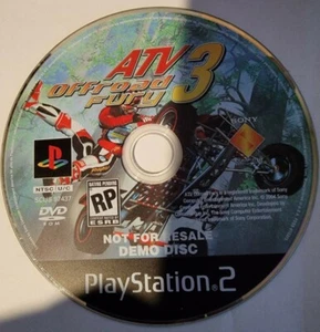 ATV Offroad Fury 3 Demo Disc Not For Resale (PS2) DISC ONLY! READ DESCRIPTION!!! - Picture 1 of 2