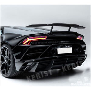 Carbon Fiber Rear Wing Spoiler for Lamborghini Huracan evo evo rwd awd 2020-up