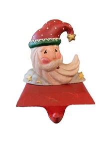 Midwest Cannon Falls Weihnachtsmann Halbmond Weihnachten Strumpf Aufhänger Halter - Bild 1 von 5