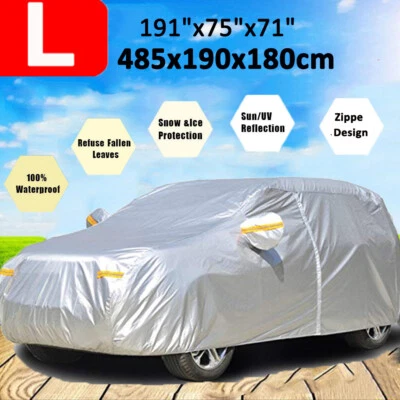 Large Full SUV Car Cover Waterproof Dust UV Resistant For Honda CR-V 2017-2022 Foto 1 de 4