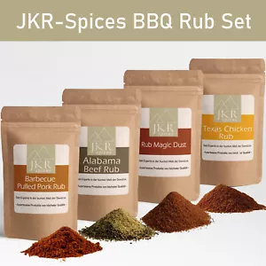 4 X 250g BBQ Rub - Pulled Pork, Alabama Beef, Texas Chicken & Magic Dust Rub - Bild 1 von 7