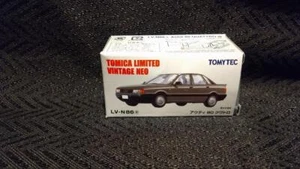 Tomica Limited Vintage 1/64 LV-N86a Audi 80 Quattro (Gray) - Picture 1 of 9