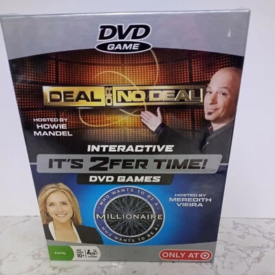 Deal Or No Deal & Who Wants To Be A Millionaire 2 For 1 Interactive DVD Games - Image 1 of 4
