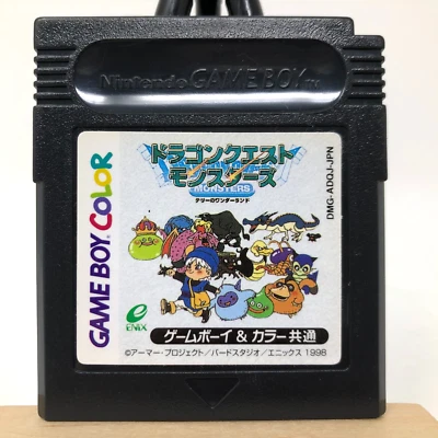Dragon Quest Monsters Nintendo GBC Game Boy Color Japan Import Enix DMG-ADQJ-JPN - Image 1 of 4