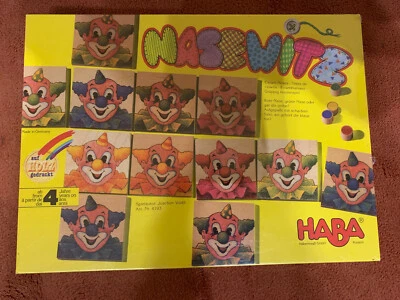 Haba  Nasewitz, OVP, Legespiel ,  ab 4 J, Material zum Teil aus HOLZ! - Neu- Rar - Bild 1 von 2
