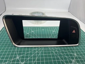 2009-2017 AUDI Q5 DASH CENTER DISPLAY SCREEN MONITOR BEZEL COVER TRIM OEM - Picture 1 of 8