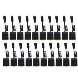 Job Lot Of 20 Dell Displayport Male To DVI-D Dual 24+1 Female Converter Cable - Picture 1 of 4