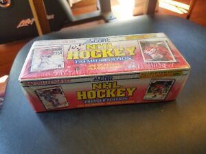1990 Score NHL Hockey Premier Edition Bilingual Factory Set Sealed Brodeur, Jagr