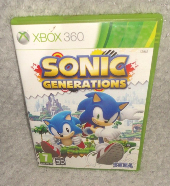 Jogo Ntsc Lacrado Sonic Generations Da Sega Para Xbox 360 em