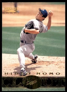1997 Pinnacle #192 Hideo Nomo Clout - Picture 1 of 2