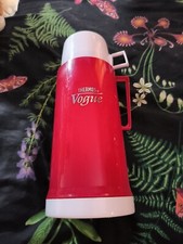 Flacone vintage Thermos Vogue 1,0 L rosso e bianco - Made in...