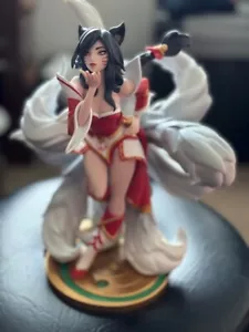 Figura Estatua LoL League of Legends AHRI Sexy Fox Riot Games 100% Auténtica - Imagen 1 de 2