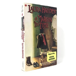 (Signed) A Margin in Time by Laura Hayden ~ First Edition Mass Market - Picture 1 of 7