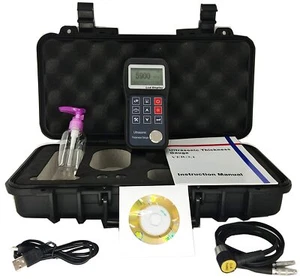 Digital Ultrasonic Thickness Meter Tester Gauge 0.75-300mm/0.03-11.8inch Metal - Picture 1 of 12