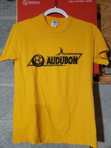 Vintage Yellow Youth Large or Adult Small or Medium AUDUBON T Shirt Est. 1974  - Picture 1 of 4