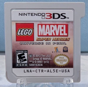 LEGO Marvel Super Heroes - Universe in Peril (Nintendo 3DS, 2013) Tested/Working - Picture 1 of 3