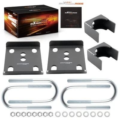 Kit de caída de acero trasero de 6" para Ford F100 F-150 2x2 65-81 eje montaje descendente abatible Foto 1 de 4