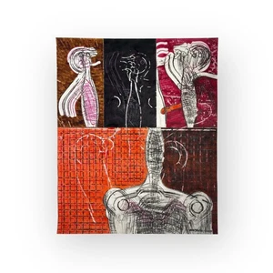 OSCAR CARBALLO. Drawing. Painter. Contemporary art. Cuban Art. Collectable. - Picture 1 of 6