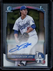 2025 Bowman Chrome HYUN-SEOK JANG 1st Auto #CPA-HJ - Picture 1 of 2