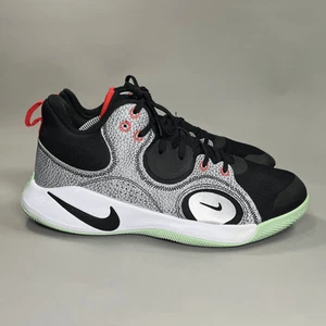 Nike Fly By Mid 2 Shoes Men's Size 12 Black Wolf Grey Basketball Sneakers - Picture 1 of 11