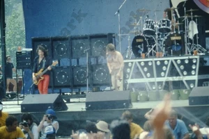 1983 OZZY OSBOURNE US Festival concert candid vintage 35mm SLIDE Vw2 - Picture 1 of 1