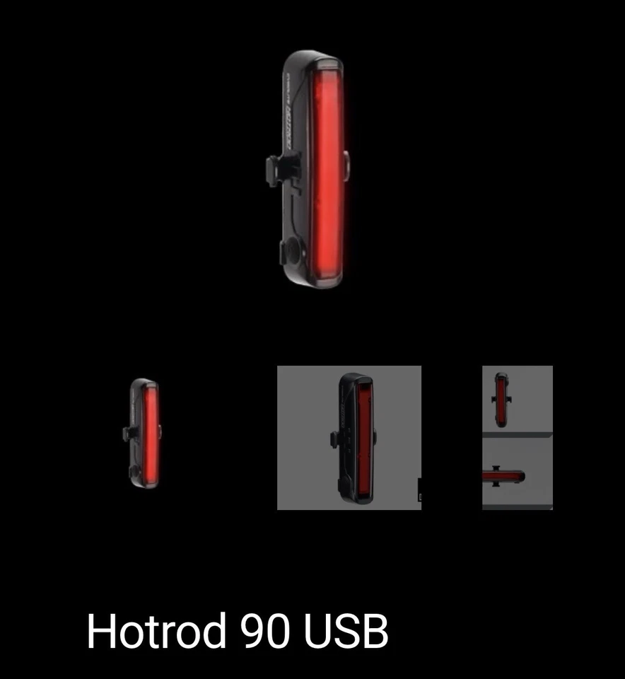 Cygolite Hotrod 90 LED Rechargeable Rear Bike Light - Image 1 of 1