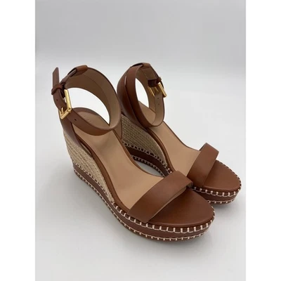 Alpargata para mujer Lauren Ralph Lauren Hilarie de cuero bruñido talla 9 Foto 1 de 4