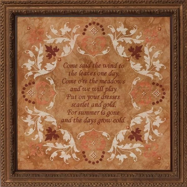 Come Said the Wind GP-203 by Glendon Place cross stitch pattern - Image 1 of 1