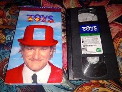 Toys VHS 1993 Robin Williams - RARE - Vintage -Cult Classic  - Image 1 of 4