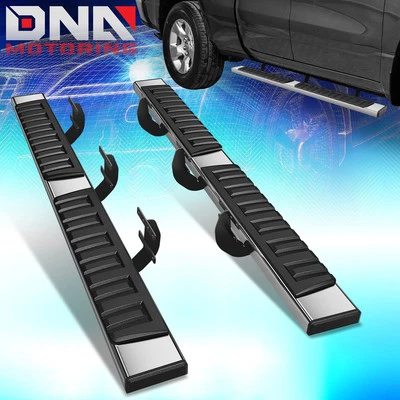 For 2019-2024 Ram 1500 Quad Cab 6.75" Stainless Steel Side Step Running Boards - Image 1 of 4