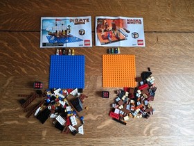 LEGO Pirate Plank 3848 + Magma Monster 3847 Lot Complete 