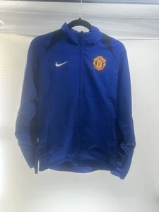 Vintage Nike Jacket Manchester United Blue size S - Picture 1 of 10
