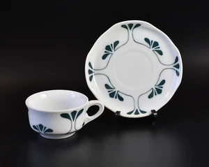 Jugendstil Porzellan Mokkatasse Burgau Ferdinand Selle PBM Dekor Agnes - Picture 1 of 11