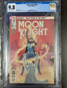 Moon Knight (2016) #190 CGC NM/M 9.8 White Pages 1st Cover Appearance Sun King! - Picture 1 of 10