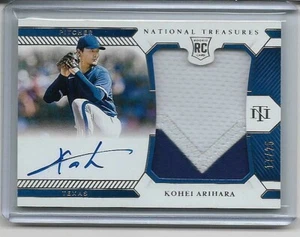 Parche automático Kohei Arihara 2021 Panini National Treasures RC #17/25 - Imagen 1 de 1