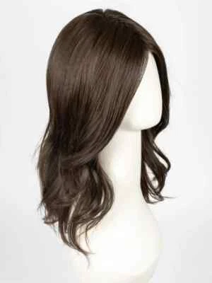 风格 SOCIETY WIG-Raquel Welch-RL4/6BLACK 咖啡 Tem/TempleLaceFTMonoTopHeatOK — 第 1/4 张图片