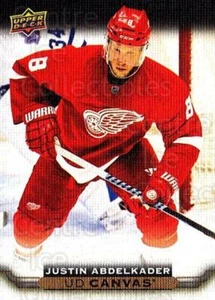 2015-16 Upper Deck Canvas #152 Justin Abdelkader - Picture 1 of 1