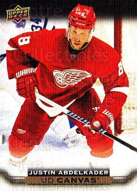2015-16 Upper Deck Canvas #152 Justin Abdelkader - Image 1 of 1