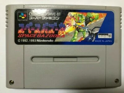 SHVC-BT  Nintendo Super Famicom SPACE BAZOOKA  SNES From Japan - Image 1 of 4
