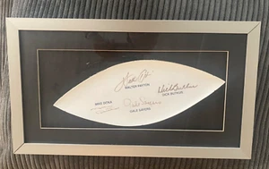 Exhibición autografiada de Chicago Bears Legends - Payton, Sayers, Butkus, Ditka PSA/DNA - Imagen 1 de 5