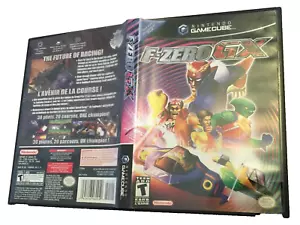 F-ZERO GX Nintendo Gamecube NTSC U/C IMPORT MANUAL INSERTS CIB Black Label - Picture 1 of 4