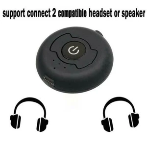 Nadajnik Bluetooth Splitter Nadajnik 3'5mm AUX Stereo Muzyka Bezprzewodowy N9D6 K3N6 - Zdjęcie 1 z 10