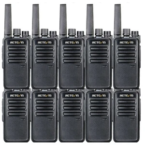 Retevis RT68 FRS Walkie Talkies 1200mAh Two Way Radio For Security/Church*10 - Zdjęcie 1 z 11